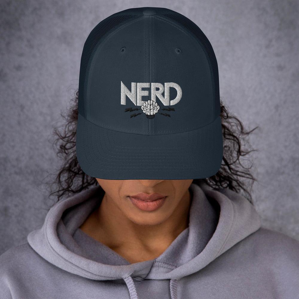 NERD Brain Logo Trucker Cap - Pharrell WIlliams | BOOTLG – Bootlg