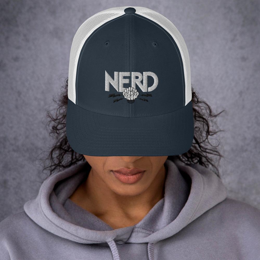 NERD Brain Logo Trucker Cap - Pharrell WIlliams | BOOTLG – Bootlg