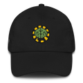 NERD Brain logo embroidery Dad cap snapback. Pharrell Williams, Chad Hugo & Shay Haley.-Black-Bootlg