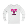 NERD Seeing Sounds Inspired Unisex brain Long Sleeve Tee-White-XS-Bootlg