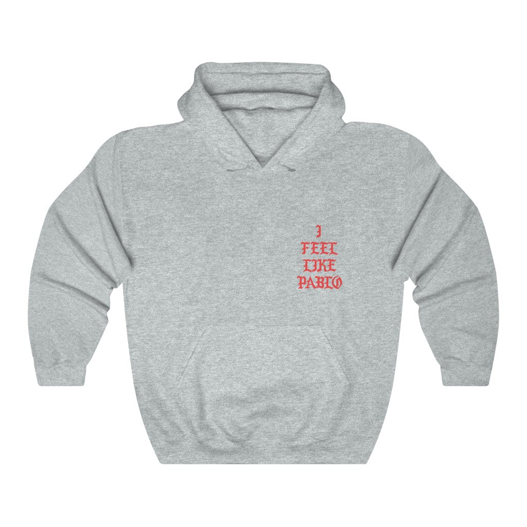 Pablo Pablo Palo I Feel Like Pablo Heavy Hoodie-Ash-M-Bootlg