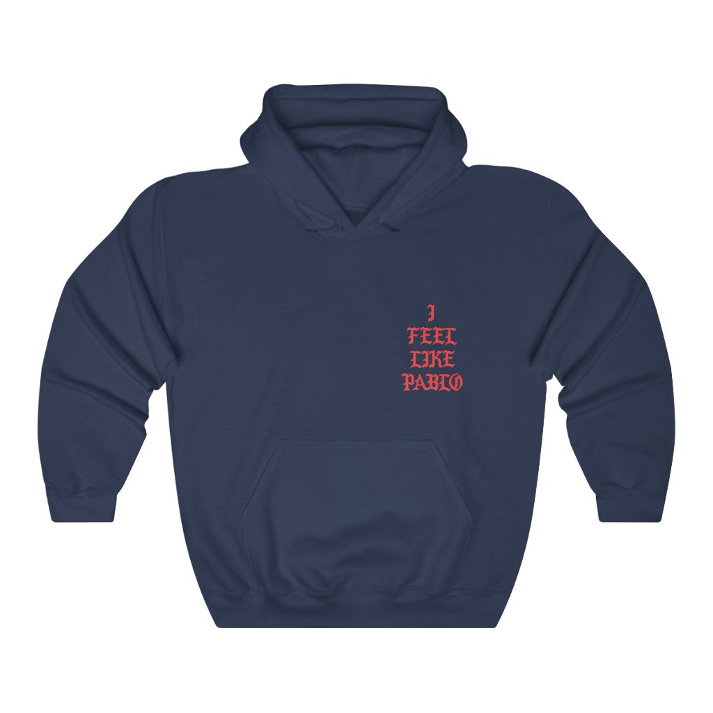 Pablo Pablo Palo I Feel Like Pablo Heavy Hoodie-Navy-S-Bootlg