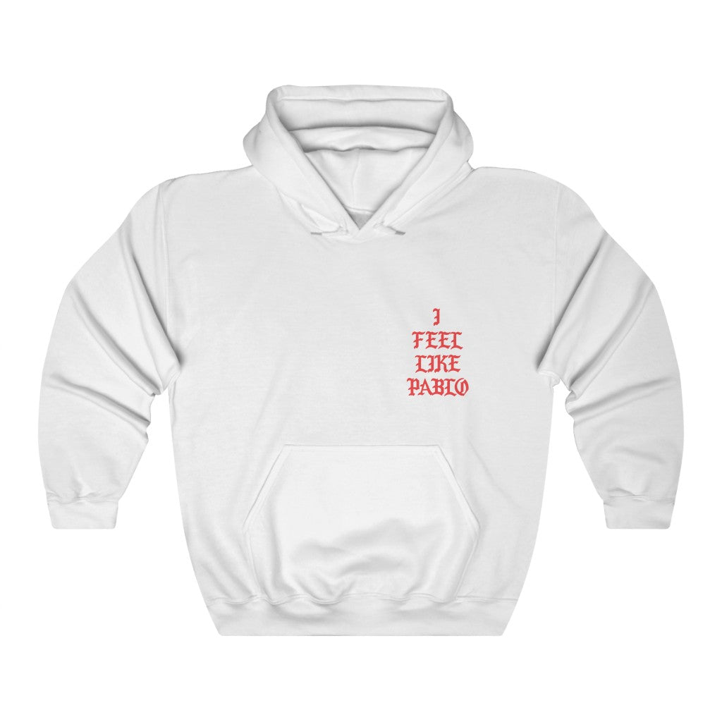 Pablo Pablo Palo I Feel Like Pablo Heavy Hoodie-White-S-Bootlg
