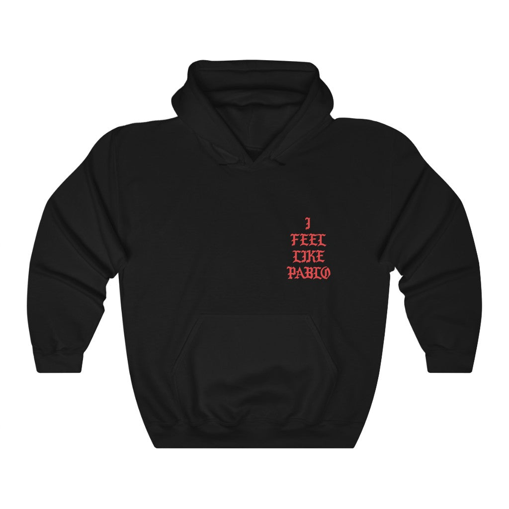Pablo Pablo Palo I Feel Like Pablo Heavy Hoodie-Black-M-Bootlg