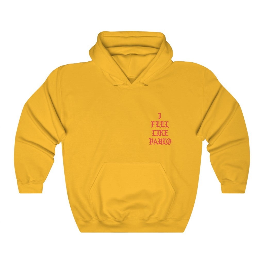 Pablo Pablo Palo I Feel Like Pablo Heavy Hoodie-Gold-S-Bootlg