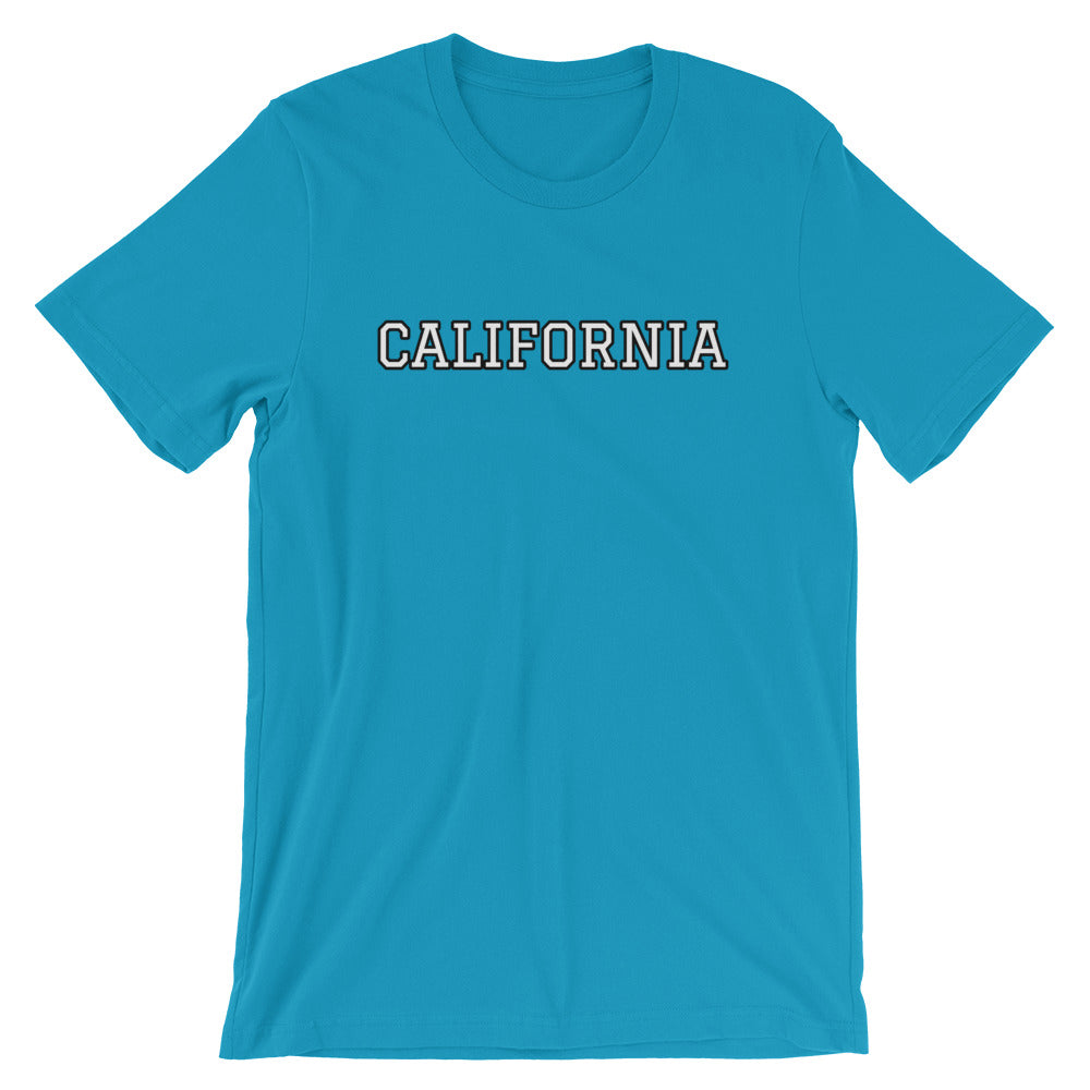Personalized College T-Shirt-Aqua-S-Bootlg