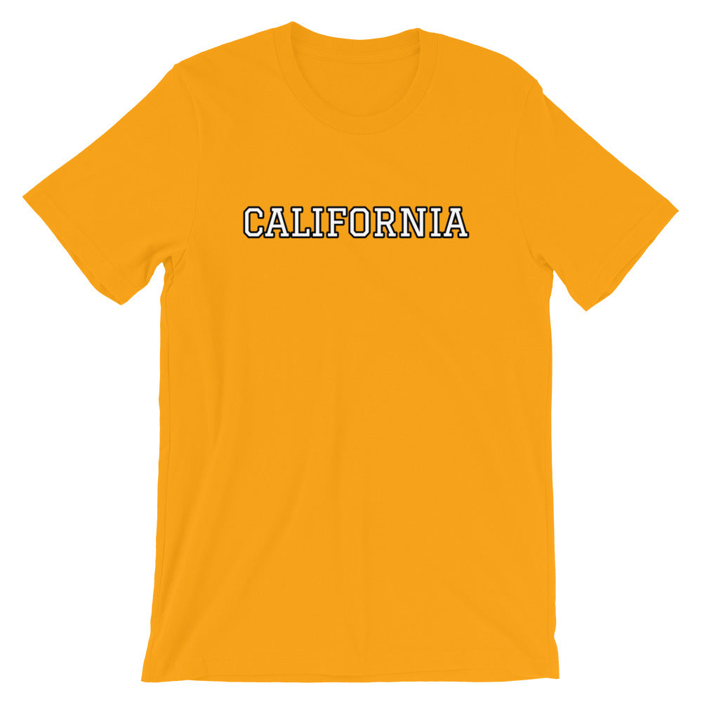 Personalized College T-Shirt-Gold-S-Bootlg