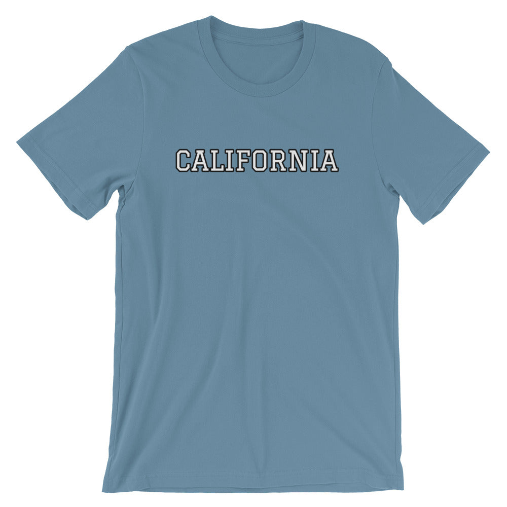 Personalized College T-Shirt-Steel Blue-S-Bootlg