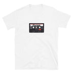 Personalized Mixtape Cassette T-Shirt-White-S-Bootlg