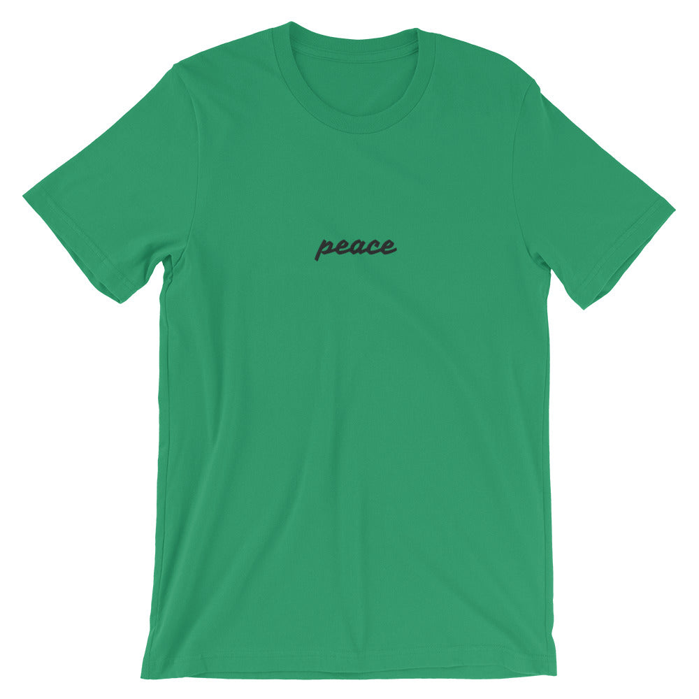 Personalized chest embroidery word T-Shirt-Kelly-S-Bootlg