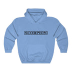 Scorpion Drizzy Drake Scary Hours Merch Inspired Heavy Blend™ Hoodie-Carolina Blue-S-Bootlg