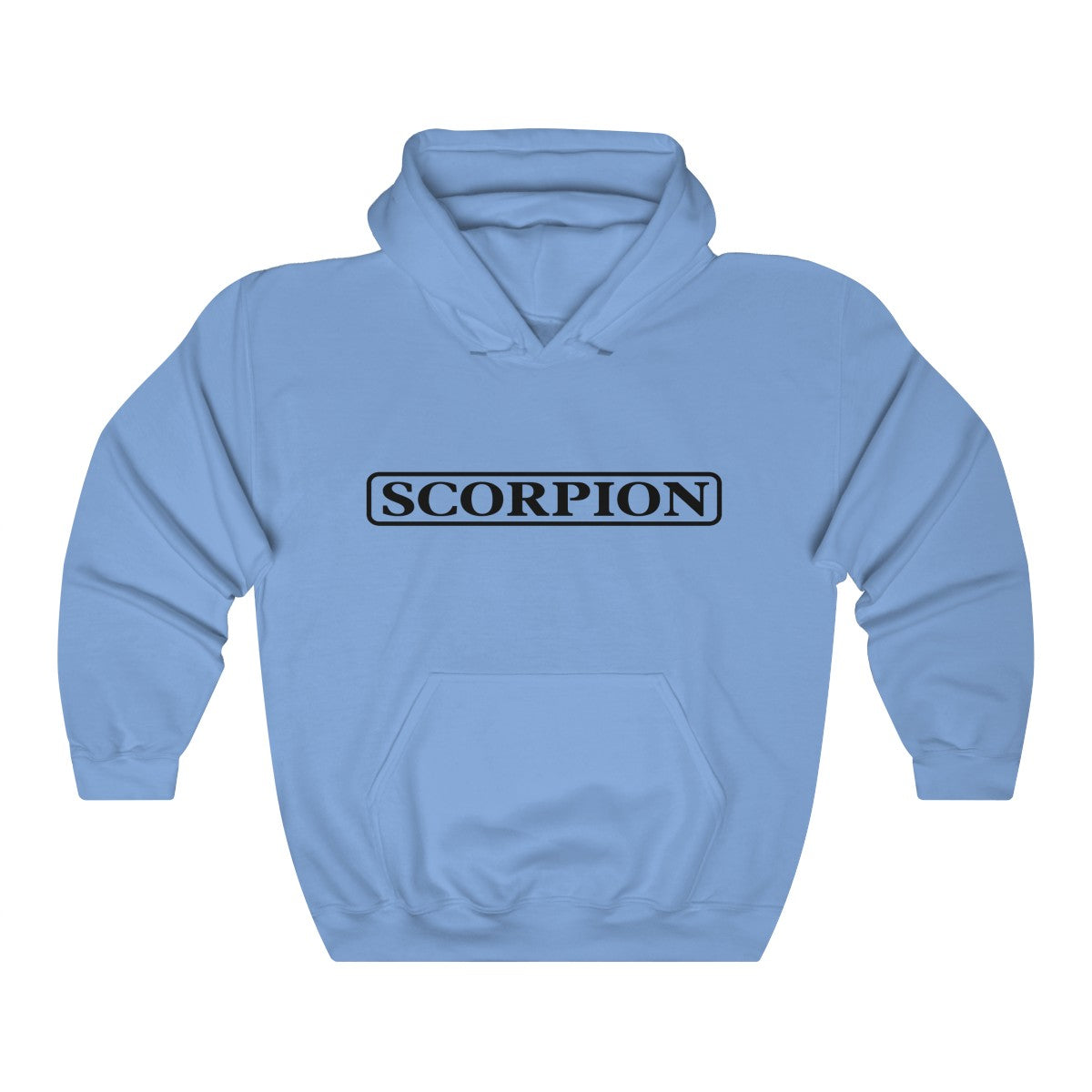 Scorpion Drizzy Drake Scary Hours Merch Inspired Heavy Blend™ Hoodie-Carolina Blue-S-Bootlg