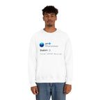 Shalom Kanye West Tweet Inspired Crewneck Sweatshirt-Bootlg