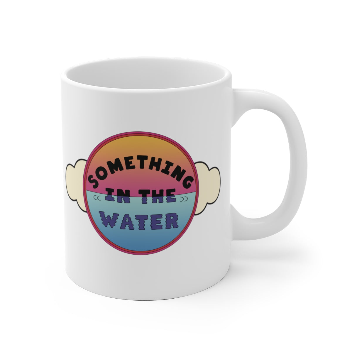 Something in the water Coffee Mug - Pharrell Williams festival merch inspired-Bootlg