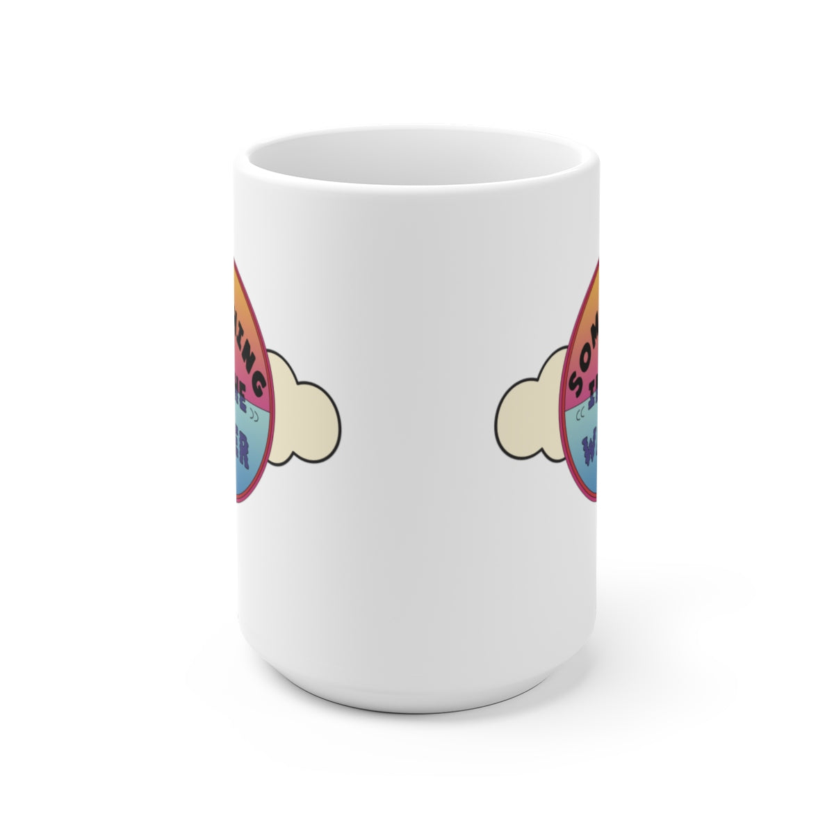 Something in the water Coffee Mug - Pharrell Williams festival merch inspired-Bootlg