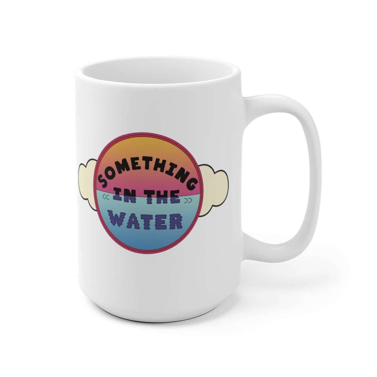 Something in the water Coffee Mug - Pharrell Williams festival merch inspired-Bootlg