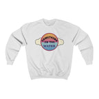 Something in the water Unisex Heavy Blend Crewneck Sweatshirt - Pharrell Williams festival merch inspired-White-S-Bootlg