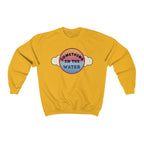 Something in the water Unisex Heavy Blend Crewneck Sweatshirt - Pharrell Williams festival merch inspired-Gold-S-Bootlg