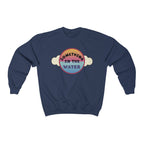 Something in the water Unisex Heavy Blend Crewneck Sweatshirt - Pharrell Williams festival merch inspired-Navy-S-Bootlg