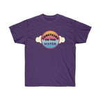 Something in the water Unisex Ultra Cotton Tee - Pharrell Williams festival inspired-Purple-S-Bootlg