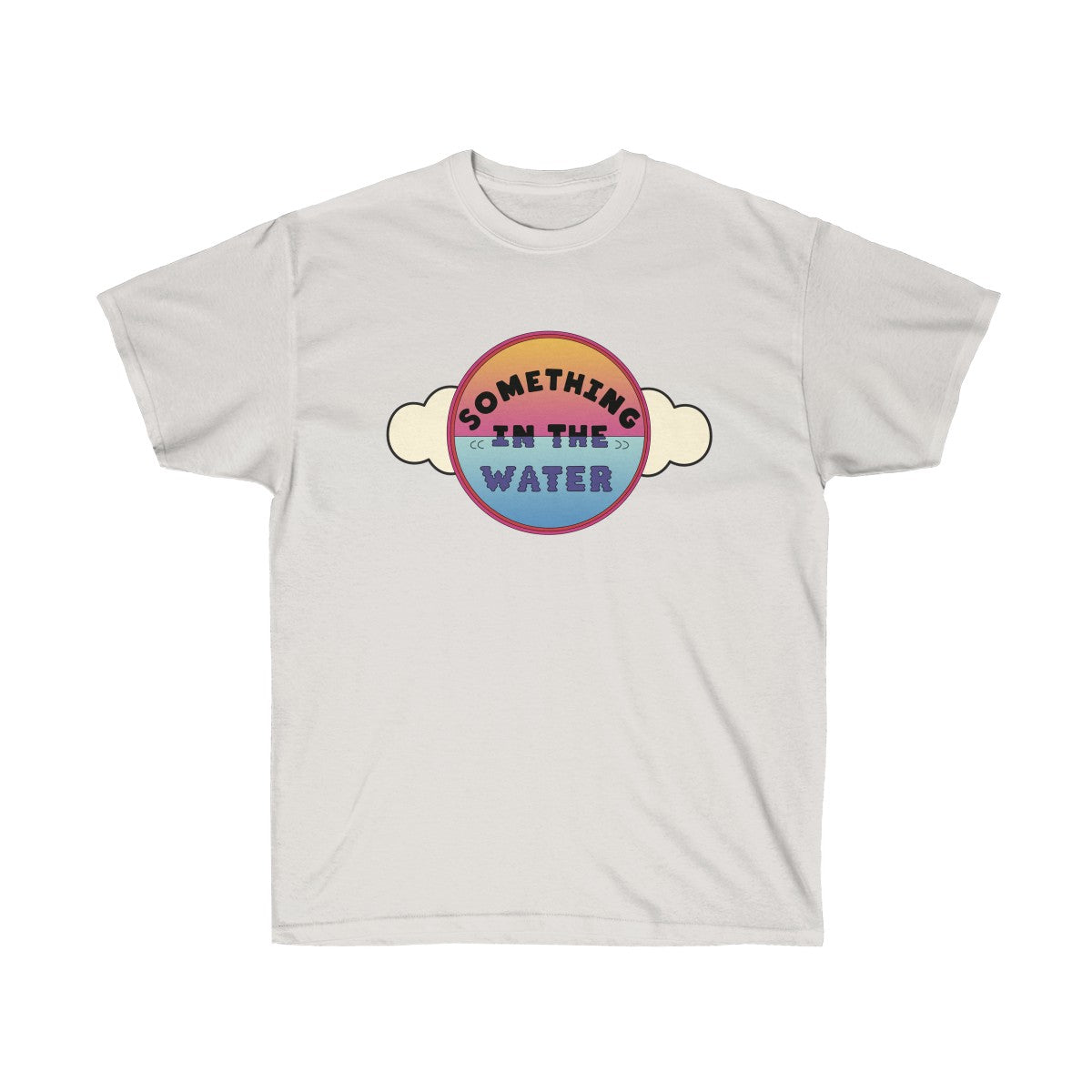 Something in the water Unisex Ultra Cotton Tee - Pharrell Williams festival inspired-Ash Grey-S-Bootlg