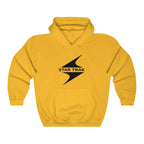 Star Trak inspired Unisex Heavy Blend Hooded Sweatshirt - Pharrell Williams the Neptunes inspired-Gold-S-Bootlg
