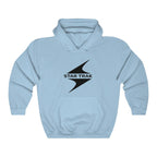 Star Trak inspired Unisex Heavy Blend Hooded Sweatshirt - Pharrell Williams the Neptunes inspired-Light Blue-S-Bootlg