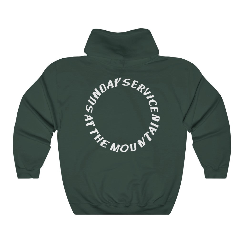 Sunday service at the Mountain Holy Spirit Kanye West Hoodie-Bootlg