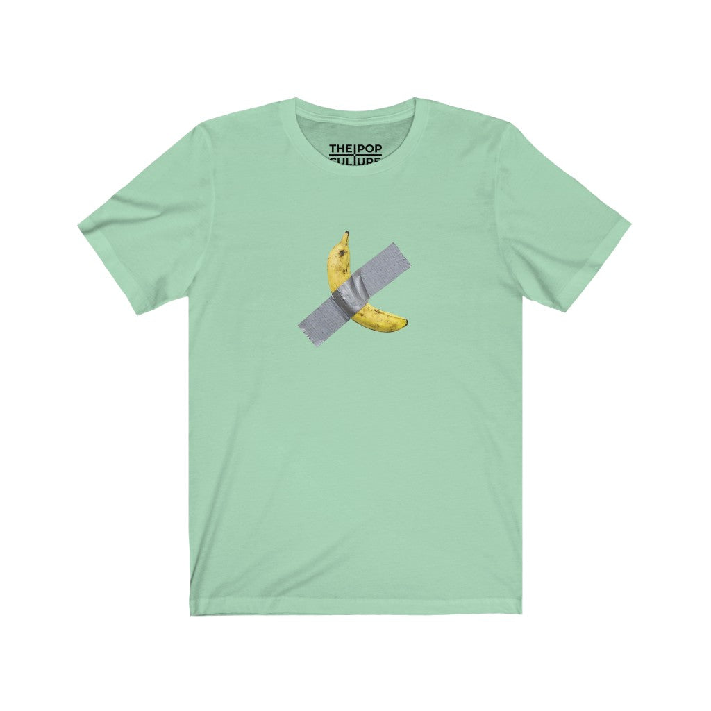 Taped Banana Unisex T-Shirt.Inspired by The Comedian. from Maurizio Cattelan-Mint-S-Bootlg