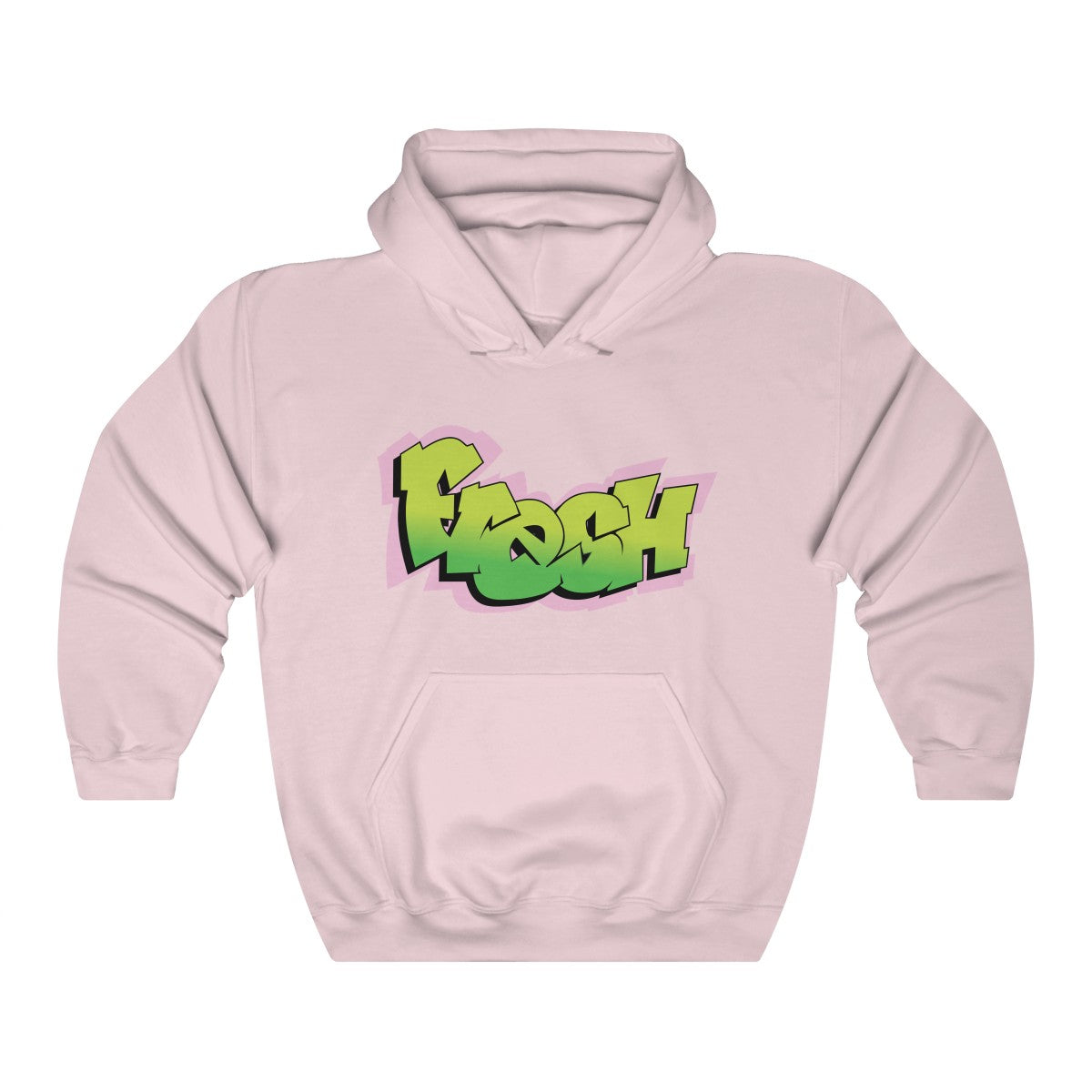 The Fresh Prince Will Smith Inspired Unisex Heavy Blend Hooded Sweatshirt-Light Pink-S-Bootlg