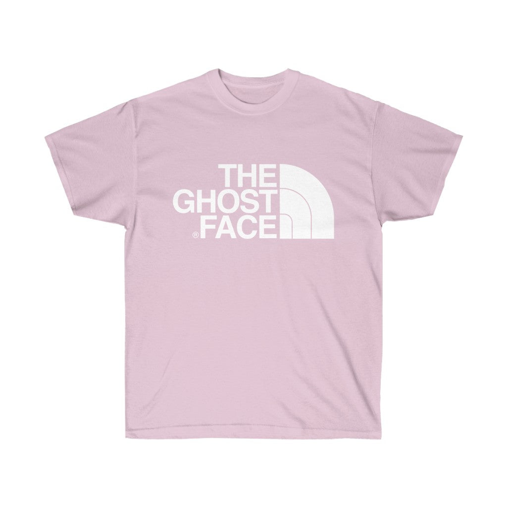 The Ghost Face T-Shirt-Light Pink-S-Bootlg