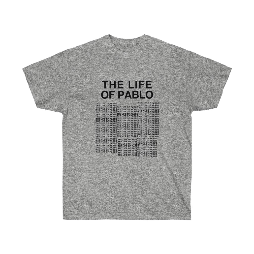 The Life of Pablo Kanye West album cover t-shirt-Sport Grey-S-Bootlg