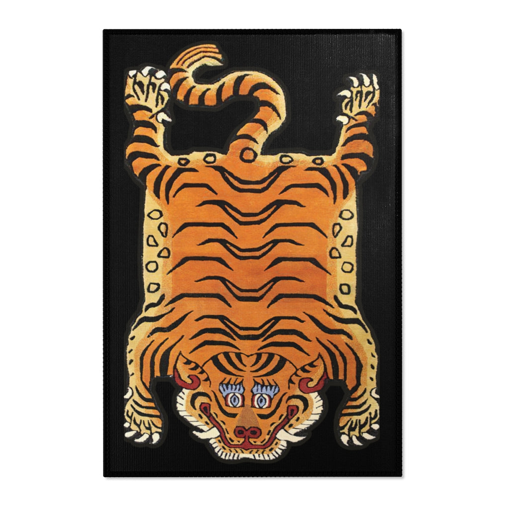 Tibetan Tiger Rug Carpet-24" × 36"-Bootlg