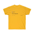Trend is always late - Kanye West T-Shirt-Gold-S-Bootlg
