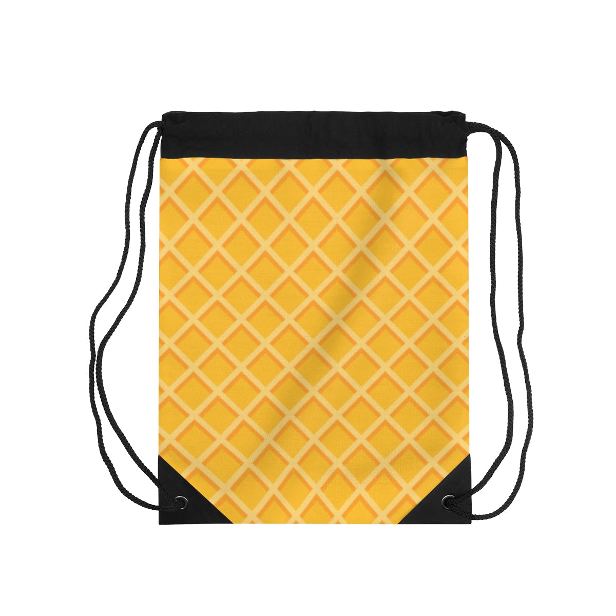 Waffle Drawstring Bag-One Size-Bootlg