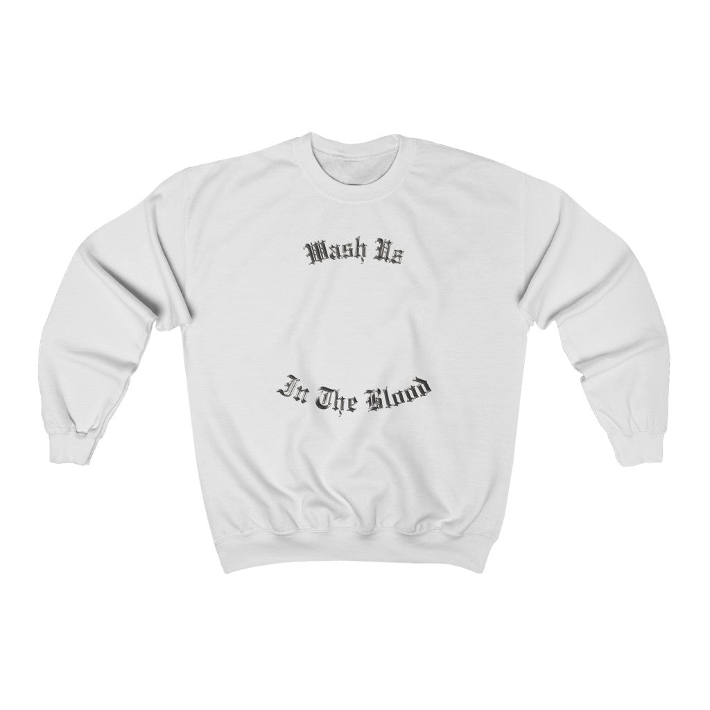 Wash Us In The Blood Crewneck-White-S-Bootlg