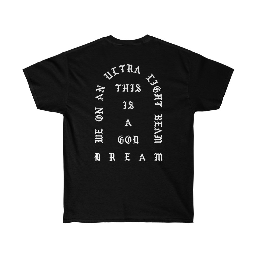 We On An Ultra Light Beam Cotton T-Shirt - I Feel Like Pablo Kanye West Merch inspired-Bootlg
