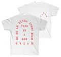 We On An Ultra Light Beam Cotton T-Shirt Kanye West Merch-White-L-Bootlg