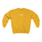 Yeezus Tour Glastonbury Heavy Blend Crewneck Sweatshirt - Kanye West inspired-Gold-S-Bootlg