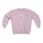 Yeezus Tour Glastonbury Heavy Blend Crewneck Sweatshirt - Kanye West inspired-Light Pink-S-Bootlg