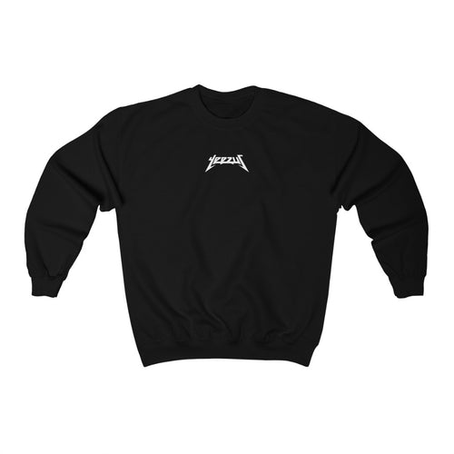 Yeezus Tour Glastonbury Heavy Blend Crewneck Sweatshirt - Kanye West inspired-Black-L-Bootlg