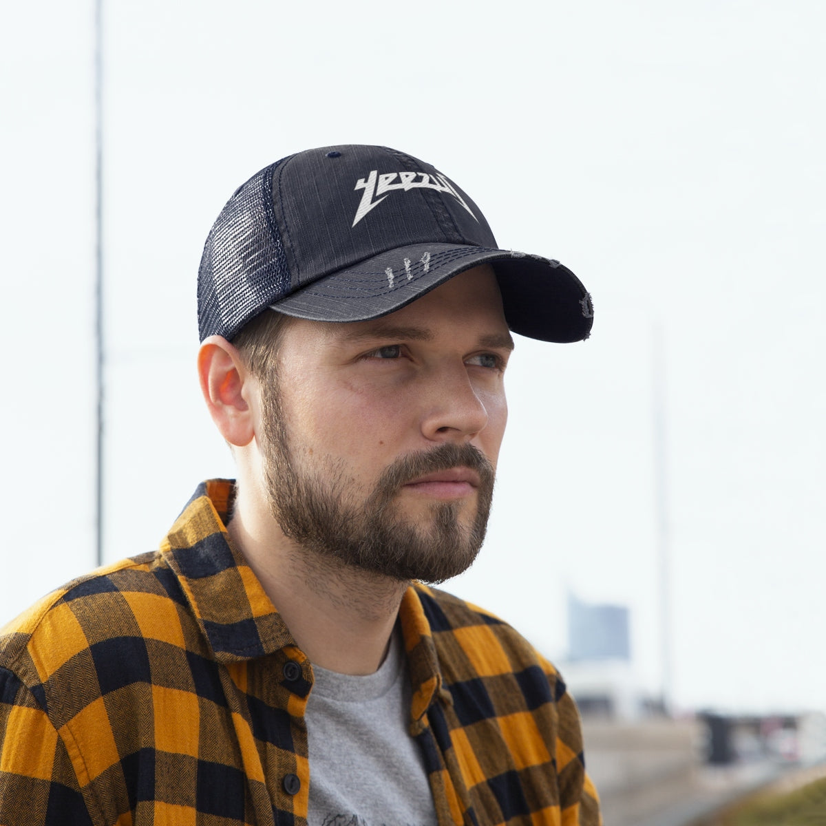 Yeezus Unisex Trucker Hat-Bootlg