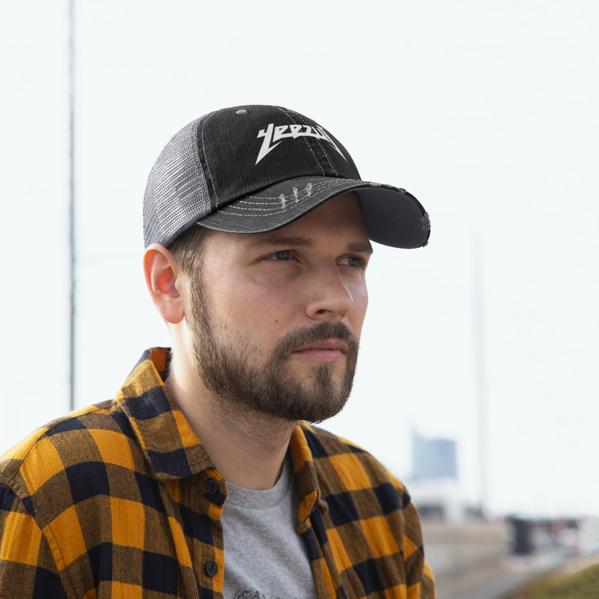 Yeezus Unisex Trucker Hat-Bootlg