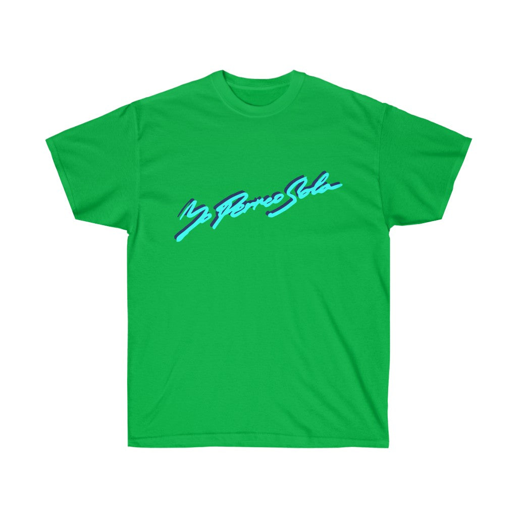 Yo Perreo Sola Unisex T-Shirt. Bad Bunny inspired-Irish Green-S-Bootlg
