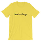 Archethype Unisex tee-Yellow-S-Bootlg