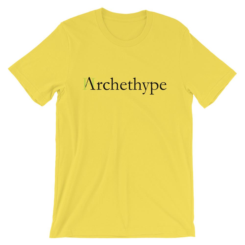 Archethype Unisex tee-Yellow-S-Bootlg