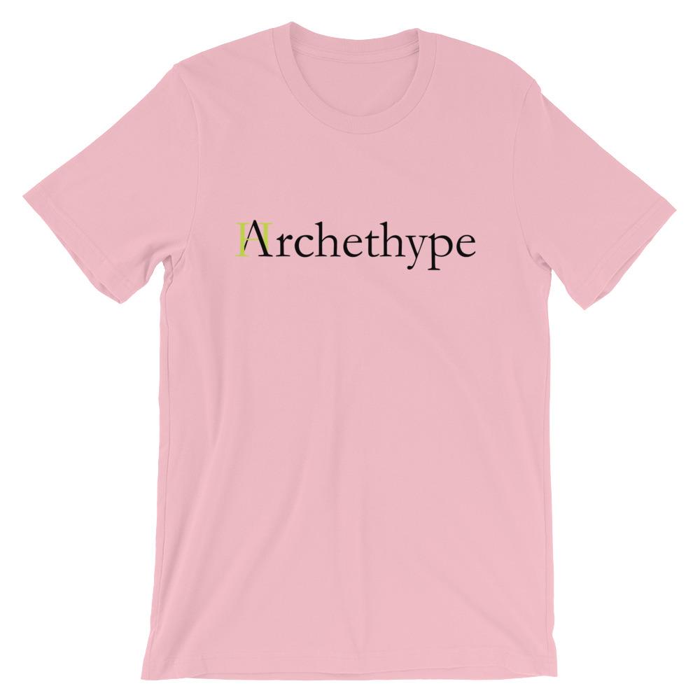 Archethype Unisex tee-Pink-S-Bootlg