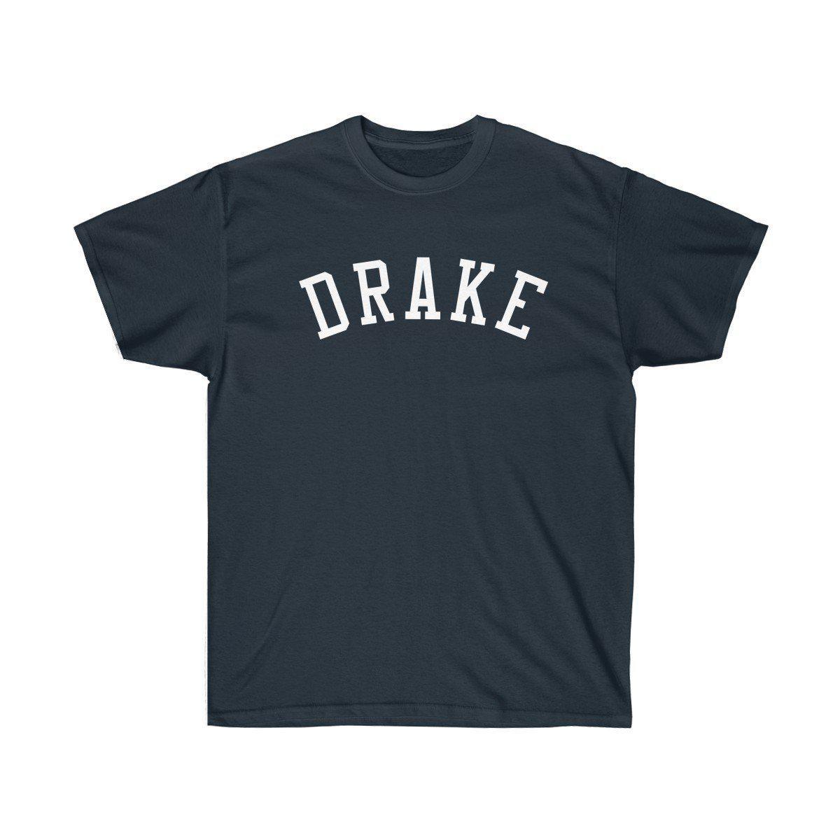 Drake Name Tee-Navy-S-Bootlg