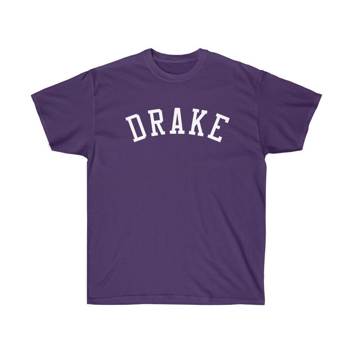 Drake Name Tee-Purple-S-Bootlg