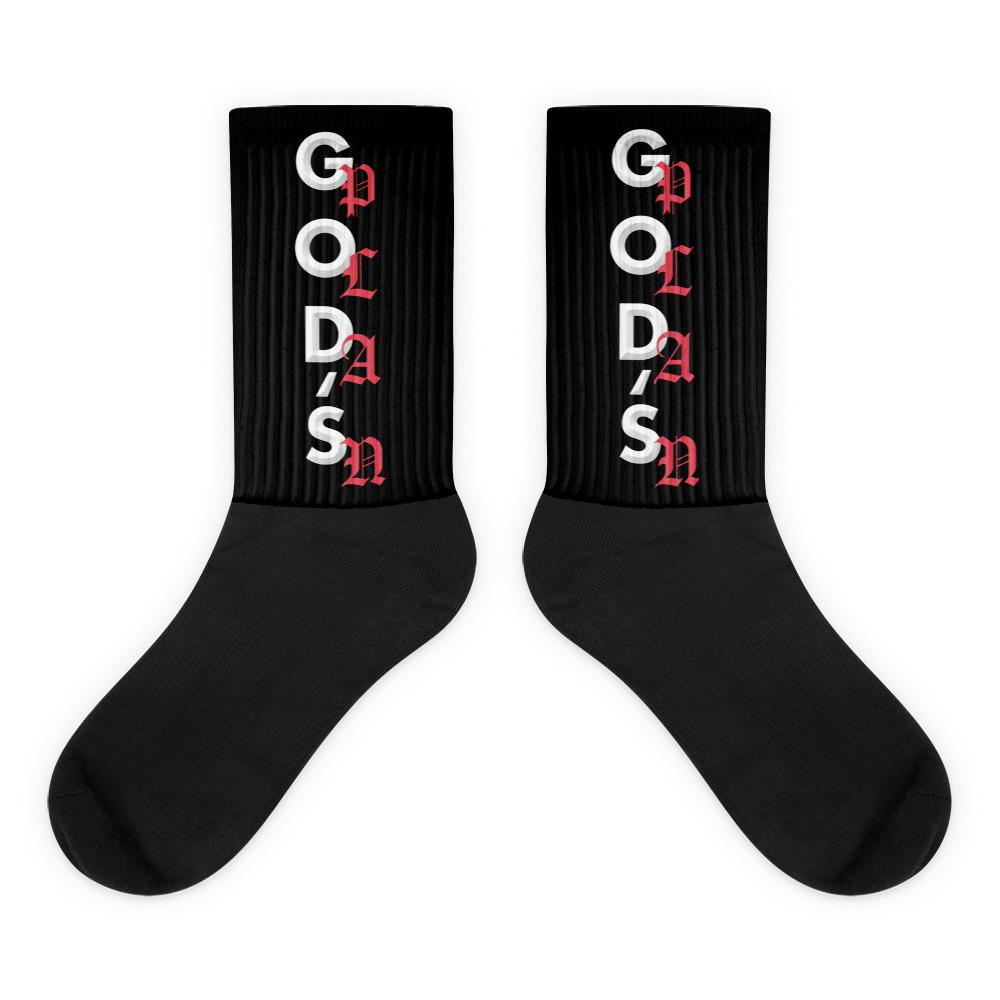 God's Plan Drizzy Drake Inspired Socks-M (6-8)-Bootlg